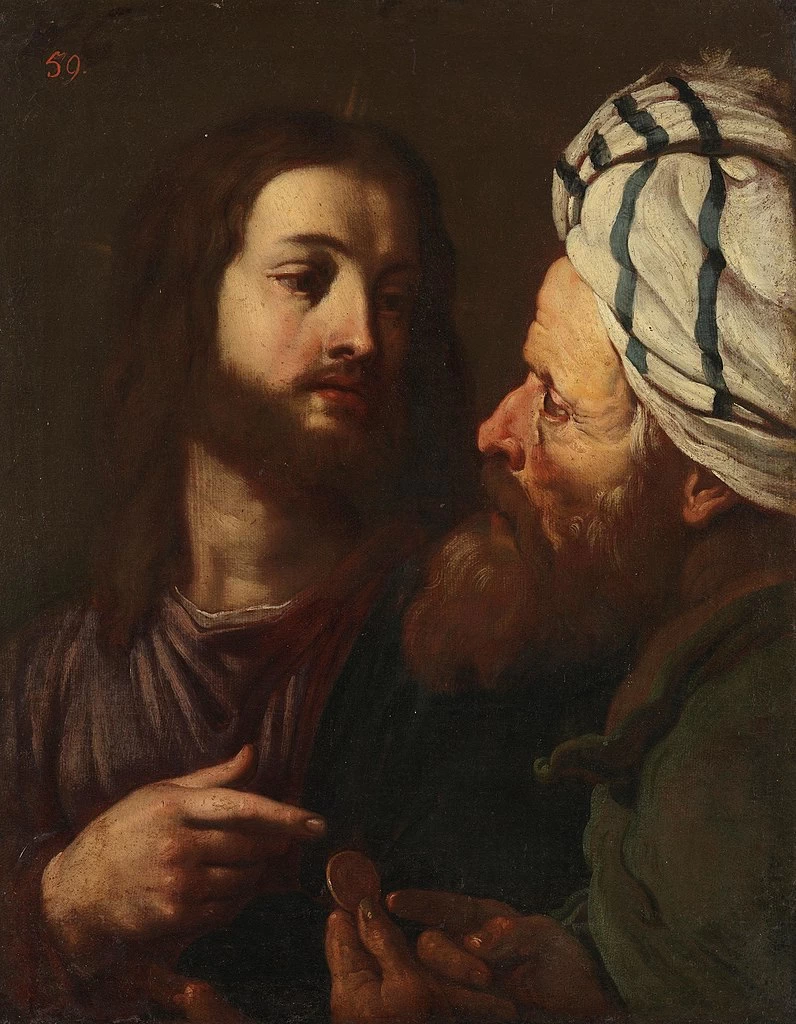 Giovanni Francesco Barbieri, il Guercino - 363, Cristo e la moneta, Bavarian State Painting Collections